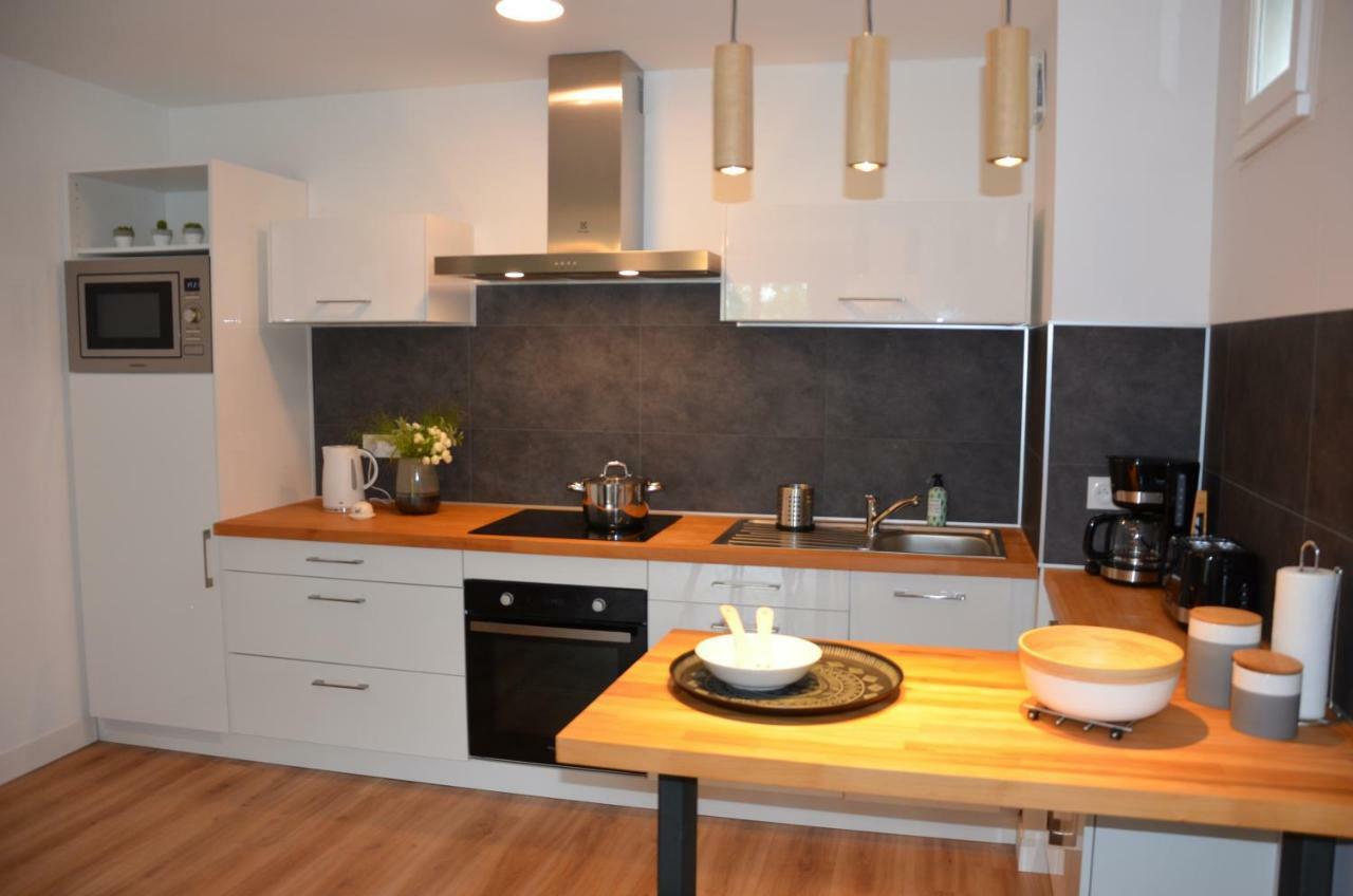 Grand T2 Port de Vannes, vue sur jardin Extérieur photo